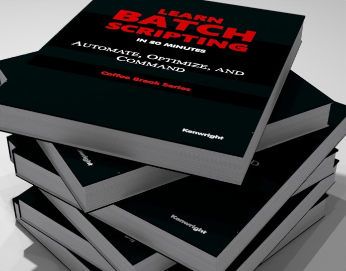 Extra image for Learn Batch Scripting in 20 Minutes (Coffee Break Series)  (Paperback)